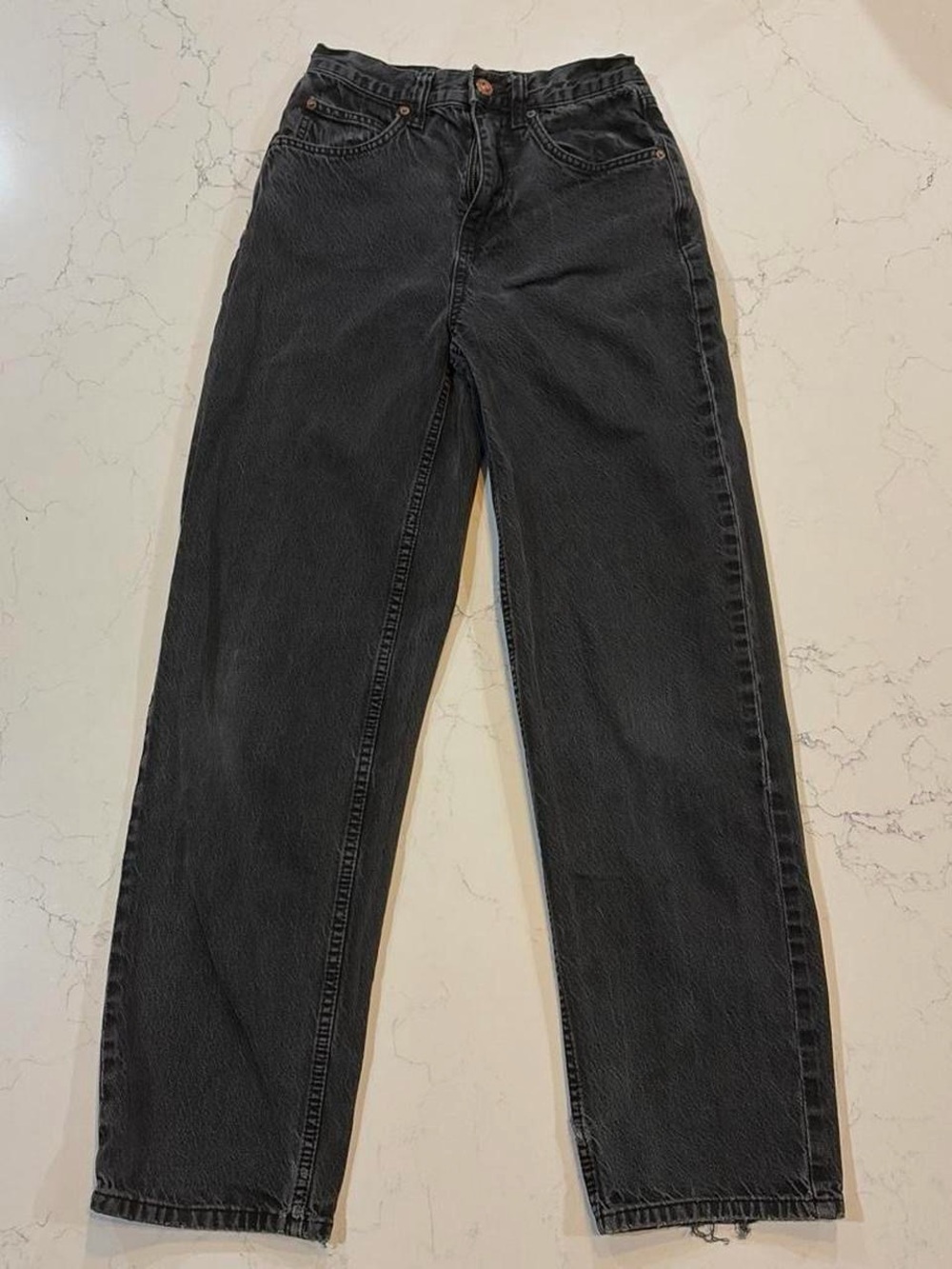 BDG Women's Black Straight-Leg Jeans